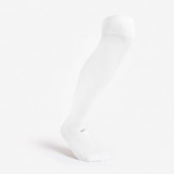 Skarpety piłkarskie Kipsta Essential Club. Białe skarpetki KIPSTA, bez wzorów, z elastanu. Za 14.99 zł.