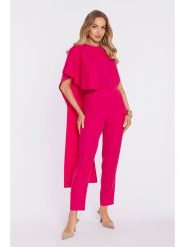 Made of emotion Kombinezon w kolorze różowym rozmiar: L. Różowe kombinezony Made Of Emotion, l, bez wzorów, bez kołnierzyka, bez ramiączek. Za 312.99 zł.