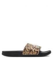 Adidas Klapki adilette Comfort Slides ID8502 Czarny. Czarne klapki adidas, bez wzorów, z syntetyku, sportowe, bez obcasa, bez zapięcia. Za 199.99 zł.
