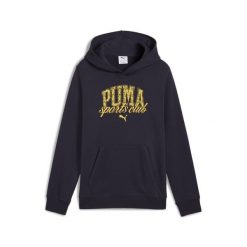 Młodzieżowa bluza z kapturem PUMA Class PUMA New Navy Blue. Niebieskia bluzy Puma, m, bez wzorów, młodzieżowe, bez ramiączek, z kapturem. Za 202.40 zł.