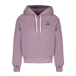 Bluza damska z kapturem Le Coq Sportif Contemporain SP N°1. Czerwone bluzy Le Coq Sportif, bez wzorów, bez ramiączek, z kapturem. Za 387.00 zł.