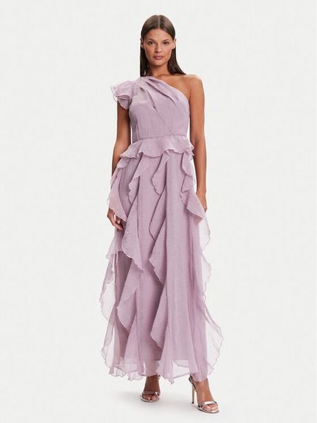 Vero Moda Sukienka koktajlowa Sabrina 10343819 Fioletowy Regular Fit. Fioletowe sukienki Vero Moda, l, bez wzorów, z syntetyku, wizytowe, bez kołnierzyka, bez ramiączek. Za 289.99 zł.