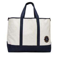 Torebka Tommy Hilfiger. Białe shopper bag Tommy Hilfiger, bez wzorów, bez dodatków. Za 559.99 zł.
