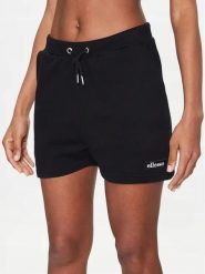 SPODENKI DAMSKIE SZORTY ELLESSE KRÓTKIE KOLOR CZARNY. Czarne szorty sportowe Ellesse, bez wzorów, z bawełny, do biegania. Za 126.94 zł.
