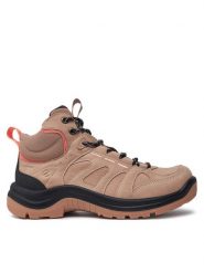 ECCO Trekkingi Offroad W 82241361014 Beżowy. Brązowe buty trekkingowe ECCO, z nubiku, bez zapięcia. Za 969.99 zł.
