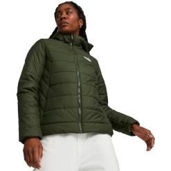 Kurtka Puma Ess Padded, Kobiety. Zielone kurtki Puma, s, bez wzorów, z poliesteru, bez kaptura. Za 258.99 zł.