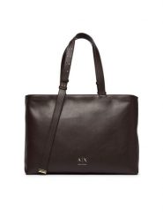 Armani Exchange Torebka XW002988 AF19902 U6032 Brązowy ciemny. Brązowe shopper bag Armani Exchange, bez wzorów, ze skóry, bez dodatków. Za 729.99 zł.