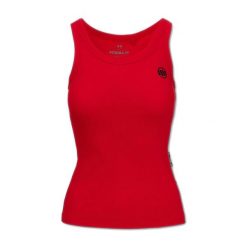 Tank top damski Pitbull Layla Tank Top. Czerwone topy sportowe PITBULL, xs, bez wzorów. Za 89.99 zł.