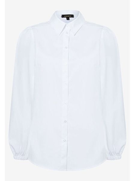 More & More Koszula w kolorze białym rozmiar: 38. Białe koszule More & More, bez wzorów, bez kołnierzyka, bez ramiączek. Za 130.99 zł.