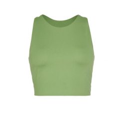 Damski Biustonosz Sportowy Dylan. Niebieskie biustonosze sportowe GIRLFRIEND COLLECTIVE, bez wzorów. Za 262.99 zł.