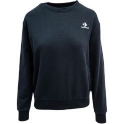 Bluza damskie Converse Foundation Crew. Czarne bluzy z kapturem Converse, m, bez wzorów, z bawełny, bez kaptura. Za 290.00 zł.