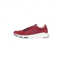 Buty do chodzenia damskie Reebok Trainflex 2. Czerwone buty treningowe Reebok, bez wzorów, z materiału, bez zapięcia, na fitness i siłownię. Za 281.00 zł.