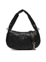 Guess Torebka HWQG95 05180 Czarny. Czarne torebki klasyczne Guess, z aplikacjami, ze skóry, bez dodatków. Za 309.99 zł.