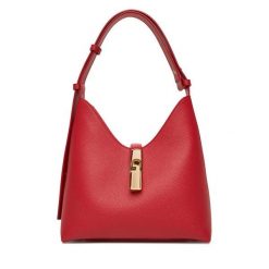 Torebka Furla. Czerwone torebki klasyczne Furla, bez wzorów, klasyczne, bez dodatków. Za 1,319.00 zł.