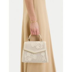 Torebka Nine West. Brązowe torebki klasyczne Nine West, bez wzorów, street, bez dodatków. Za 249.99 zł.