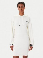 Guess Sukienka dzianinowa V5BK01 Z1152 Écru Regular Fit. Sukienki Guess, xl, z aplikacjami, z dzianiny, bez kołnierzyka, bez ramiączek. Za 369.99 zł.