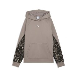 Damska bluza z kapturem PUMA Sport Animal PUMA. Brązowe bluzy z kapturem Puma, m, bez wzorów, z bawełny, z kapturem. Za 249.00 zł.