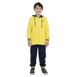 Bluza z bawełna z kaptur na co dzień na siłownię. Niebieskie bluzy LEONE 1947 APPAREL, bez wzorów, z bawełny, bez kaptura, na fitness i siłownię. W wyprzedaży za 132.85 zł.