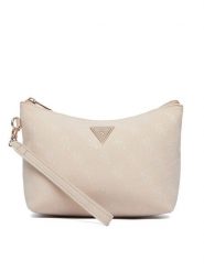 Guess Kosmetyczka PW7581 P6374 Beżowy. Brązowe torebki klasyczne Guess, z aplikacjami, z materiału, bez dodatków. Za 264.99 zł.