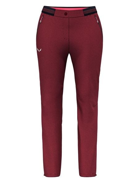 Salewa Spodnie funkcyjne "Pedroc 2" w kolorze czerwonym rozmiar: 36. Czerwone spodnie sportowe Salewa, bez wzorów, outdoorowe. Za 232.23 zł.