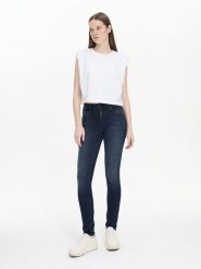 LTB Dżinsy "Jonna B" - Slim fit - w kolorze granatowym rozmiar: W34/L30. Niebieskie jeansy LTB, l, z aplikacjami, ze skóry, klasyczne. Za 127.95 zł.