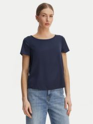 Rinascimento Bluzka CFC0127880003 Granatowy Regular Fit. Niebieskie bluzki Rinascimento, xs, bez wzorów, z syntetyku, bez kołnierzyka, bez ramiączek. Za 299.99 zł.