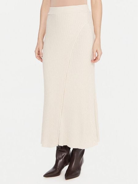 Kontatto Spódnica maxi 3M0955C Écru Regular Fit. Spódnice Kontatto, m, bez wzorów, z syntetyku, maxi. Za 309.99 zł.