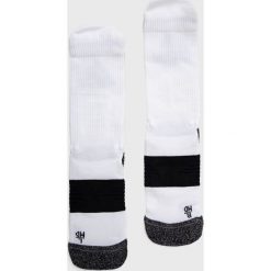 Adidas Performance skarpetki. Białe skarpetki adidas Performance, bez wzorów, z materiału. W wyprzedaży za 67.99 zł.
