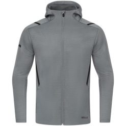 Bluza dresowa z kapturem Jako Challenge. Czarne bluzy JAKO, s, bez wzorów, z dresówki, casualowe, bez ramiączek, z kapturem. Za 322.15 zł.