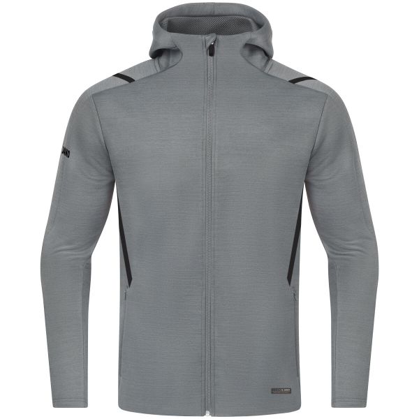 Bluza dresowa z kapturem Jako Challenge. Czarne bluzy JAKO, s, bez wzorów, z dresówki, casualowe, bez ramiączek, z kapturem. Za 322.15 zł.