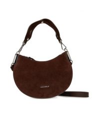 Coccinelle Torebka QKG Coccinellesunup Suede E1 QKG 13 03 Brązowy. Brązowe torebki klasyczne Coccinelle, bez wzorów, ze skóry, bez dodatków. Za 1,119.00 zł.