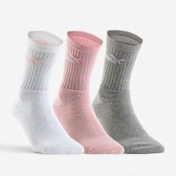 Skarpety sportowe Puma wysokie x3. Białe skarpetki Puma, bez wzorów, z bawełny. Za 24.99 zł.