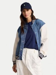 Polo Ralph Lauren Kurtka jeansowa 211934935001 Niebieski Relaxed Fit. Niebieskie kurtki Polo Ralph Lauren, m, bez wzorów, z bawełny, bez kaptura. Za 1,149.00 zł.