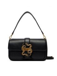 Just Cavalli Torebka 80RA4BA2 ZSA89 Czarny. Czarne torebki klasyczne Just Cavalli, bez wzorów, ze skóry, bez dodatków. Za 829.99 zł.