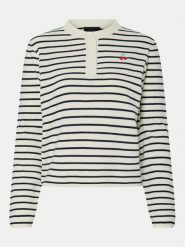 Pieces Sweter Senna 17156406 Écru Regular Fit. Swetry Pieces, xl, bez wzorów, z syntetyku, bez ramiączek. Za 109.99 zł.