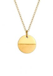 Elli Damski wisiorek Platelet Geo Look Matte Statement in 925 Sterling Silver Naszyjniki 1 ct. Szare naszyjniki Elli, z materiału, srebrne. Za 293.99 zł.
