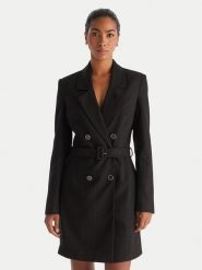 Guess Marynarka W5BK54 W2422 Czarny Regular Fit. Czarne marynarki i żakiety Guess, xxl, z aplikacjami, z syntetyku, bez ramiączek. Za 799.99 zł.