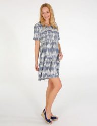 Wzorzysta sukienka. Sukienki Unisono, s, bez wzorów, z bawełny, bez kołnierzyka, bez ramiączek, mini. Za 89.00 zł.