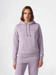 Champion Bluza w kolorze fioletowym rozmiar: L. Różowe bluzy z kapturem Champion, l, bez wzorów, z bawełny, z kapturem. Za 171.28 zł.