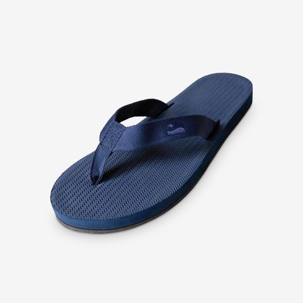 Klapki damskie - Easy Living Lite Shore. Niebieskie klapki INDOSOLE, bez wzorów, z nylonu, sportowe, bez obcasa, bez zapięcia. Za 133.00 zł.