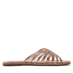 Klapki Le Silla. Żółte klapki LE SILLA, bez wzorów, bez obcasa, bez zapięcia. Za 3,049.00 zł.