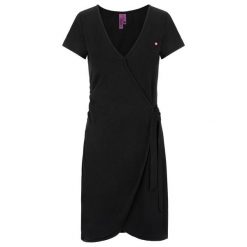 Sukienka kopertowa damska LOAP Absanuta, rozmiar S. Fioletowe sukienki WOMEN'S HEALTH, s, bez wzorów, sportowe, bez kołnierzyka, bez ramiączek, kopertowe. Za 146.99 zł.