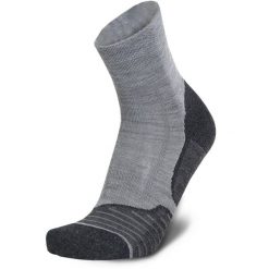 Skarpety trekkingowe damskie Meindl MT3 z wełną Merino. Szare skarpetki MEINDL, bez wzorów, z wełny. Za 89.00 zł.