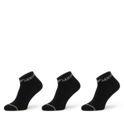 Skarpety krótkie Emporio Armani Underwear. Czarne skarpetki Emporio Armani Underwear, bez wzorów. Za 109.99 zł.