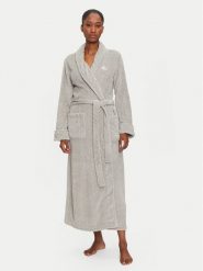 LAUREN RALPH LAUREN Szlafrok ILN52372 Szary. Szare szlafroki damskie Lauren Ralph Lauren, m, bez wzorów, z syntetyku, bez ramiączek. Za 469.99 zł.