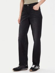 Guess Jeans Jeansy W5BA3O D0142 Czarny Relaxed Fit. Czarne jeansy Guess Jeans, z aplikacjami, z bawełny. Za 329.99 zł.
