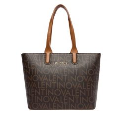 Torebka Valentino. Brązowe torebki klasyczne Valentino, bez wzorów, klasyczne, bez dodatków. Za 609.99 zł.