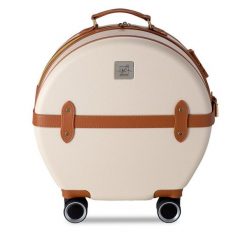 Walizka średnia Semi Line. Białe walizki Semi-line, średnie. Za 269.99 zł.