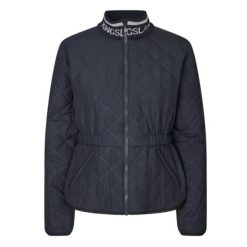 Damska kurtka puchowa Kingsland Noelle. Niebieskie kurtki KINGSLAND, l, bez wzorów, z puchu, eleganckie, bez kaptura. Za 599.00 zł.