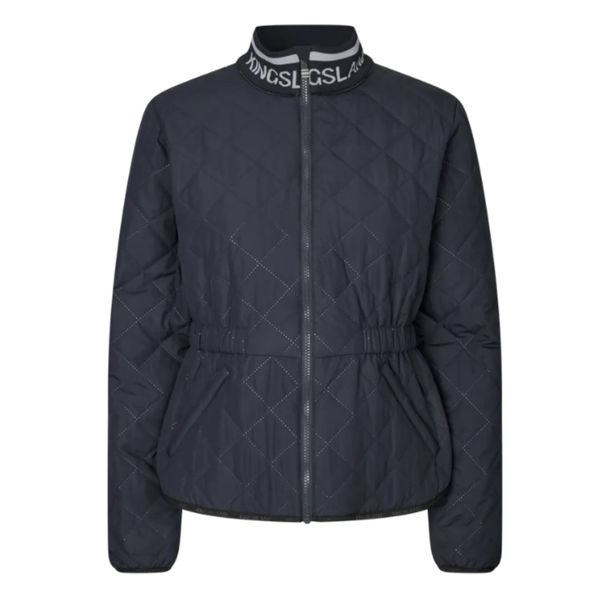 Damska kurtka puchowa Kingsland Noelle. Niebieskie kurtki KINGSLAND, l, bez wzorów, z puchu, eleganckie, bez kaptura. Za 599.00 zł.
